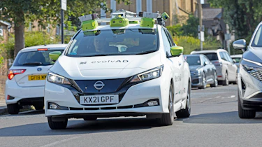 self driving Nissan Leaf Mk2 Alastair Crooks