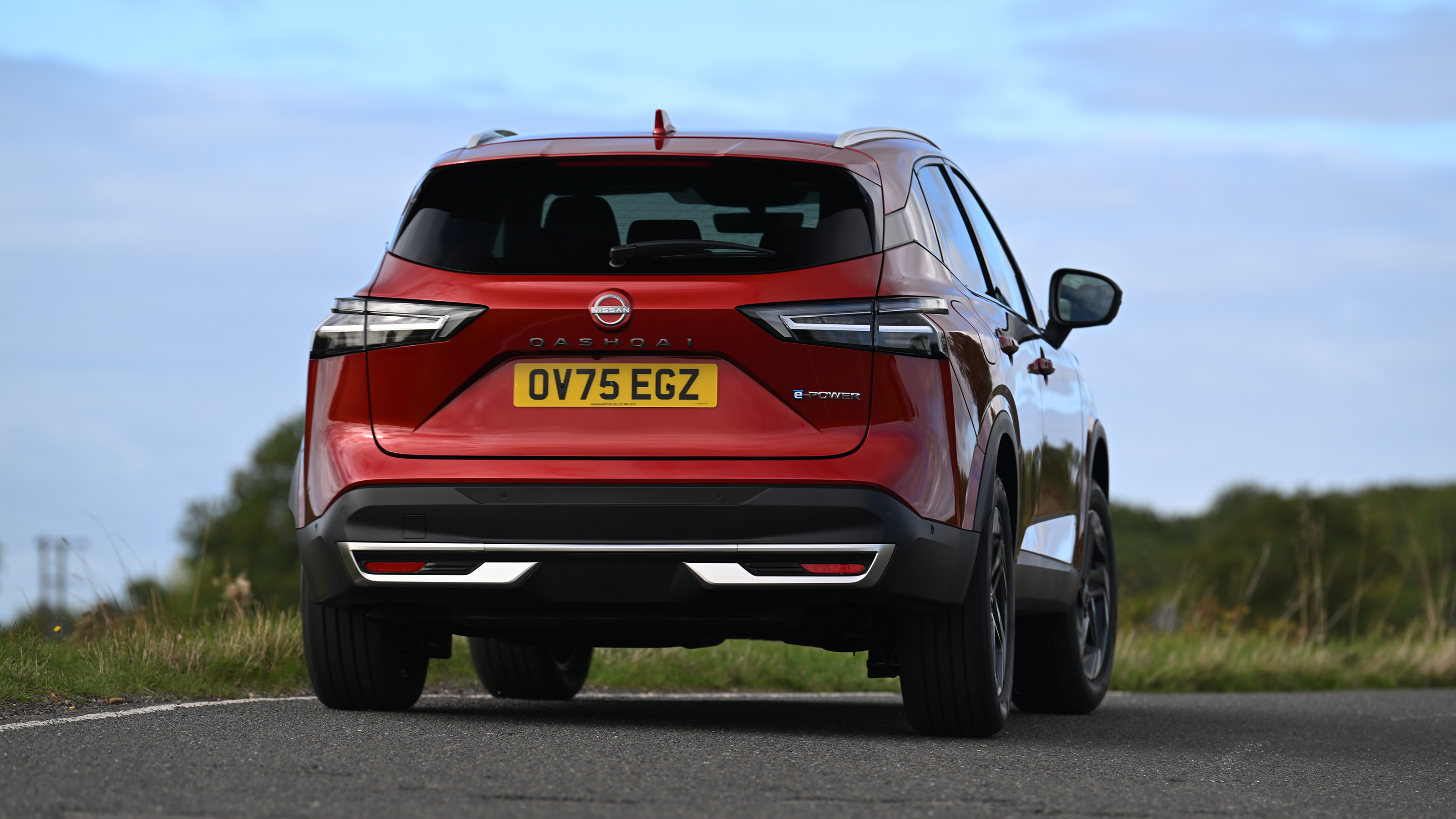 Nissan Qashqai e-Power - rear cornering 