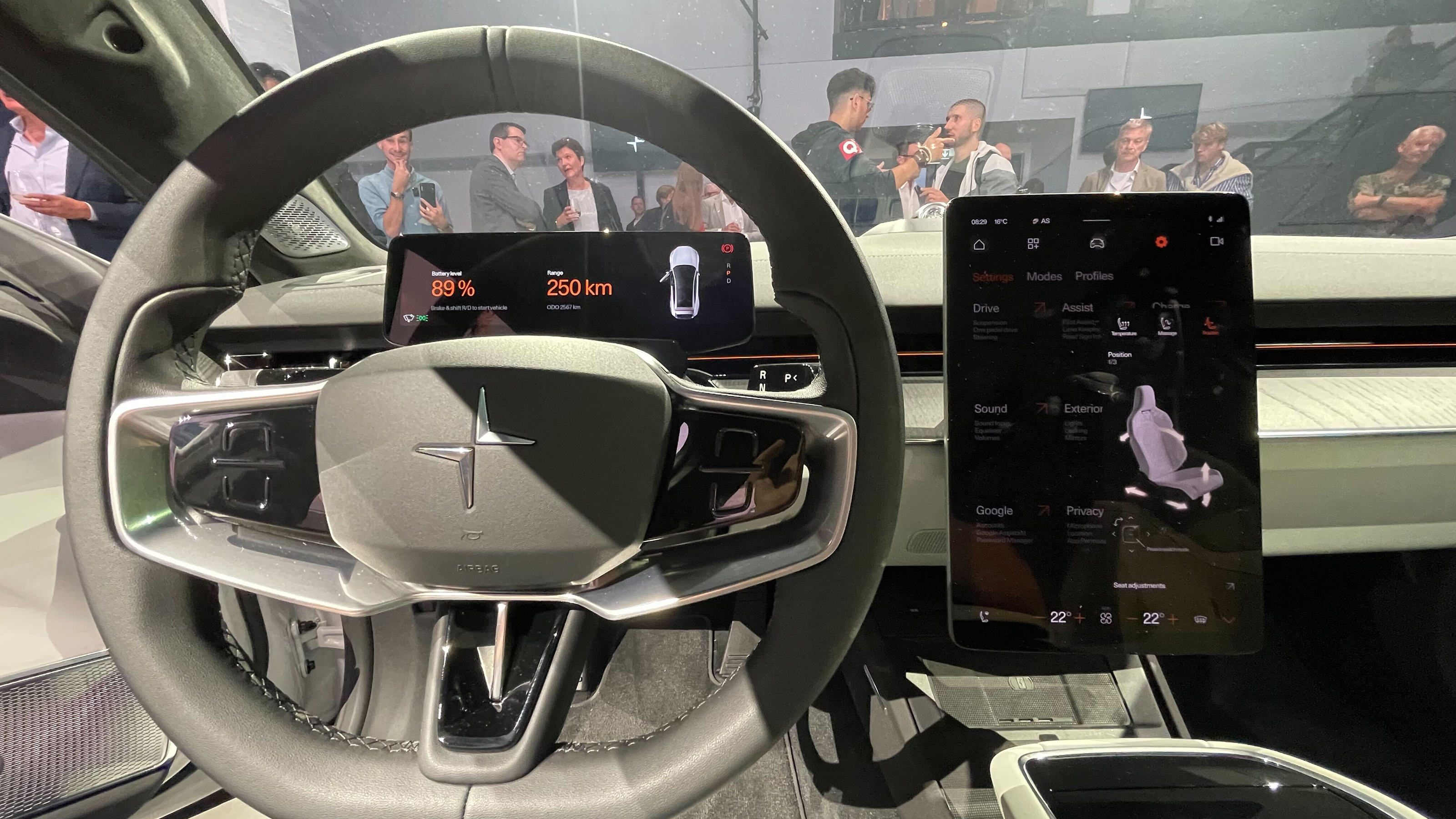 Polestar 5 Munich Motor Show 2025 - dash