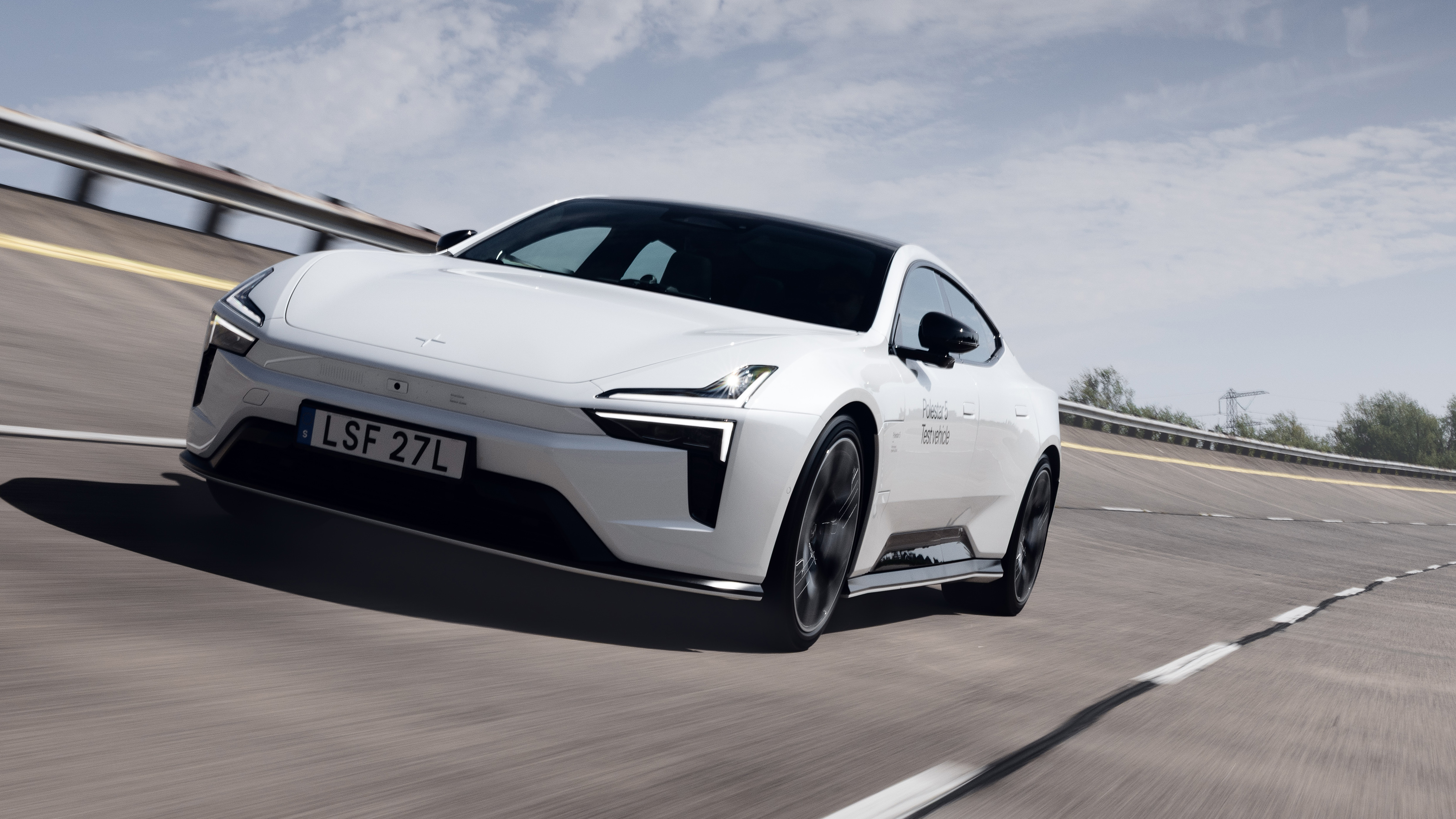 New Polestar 5 production car - tracking