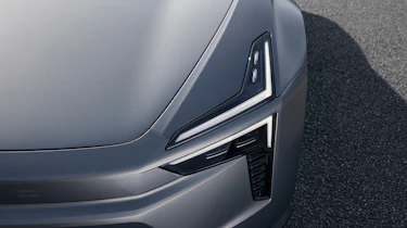 New Polestar 5 production car - lights