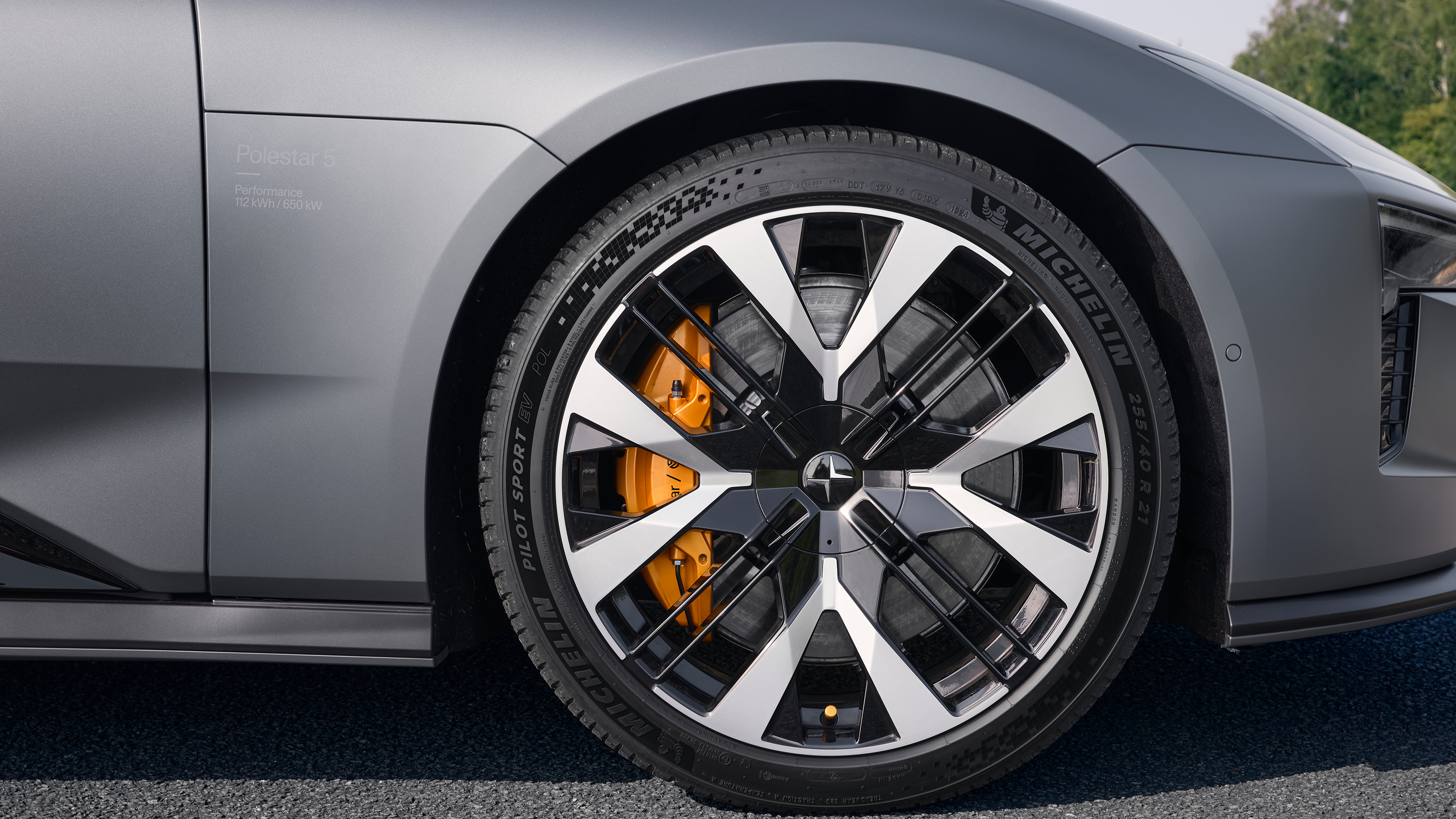 New Polestar 5 production car - wheel