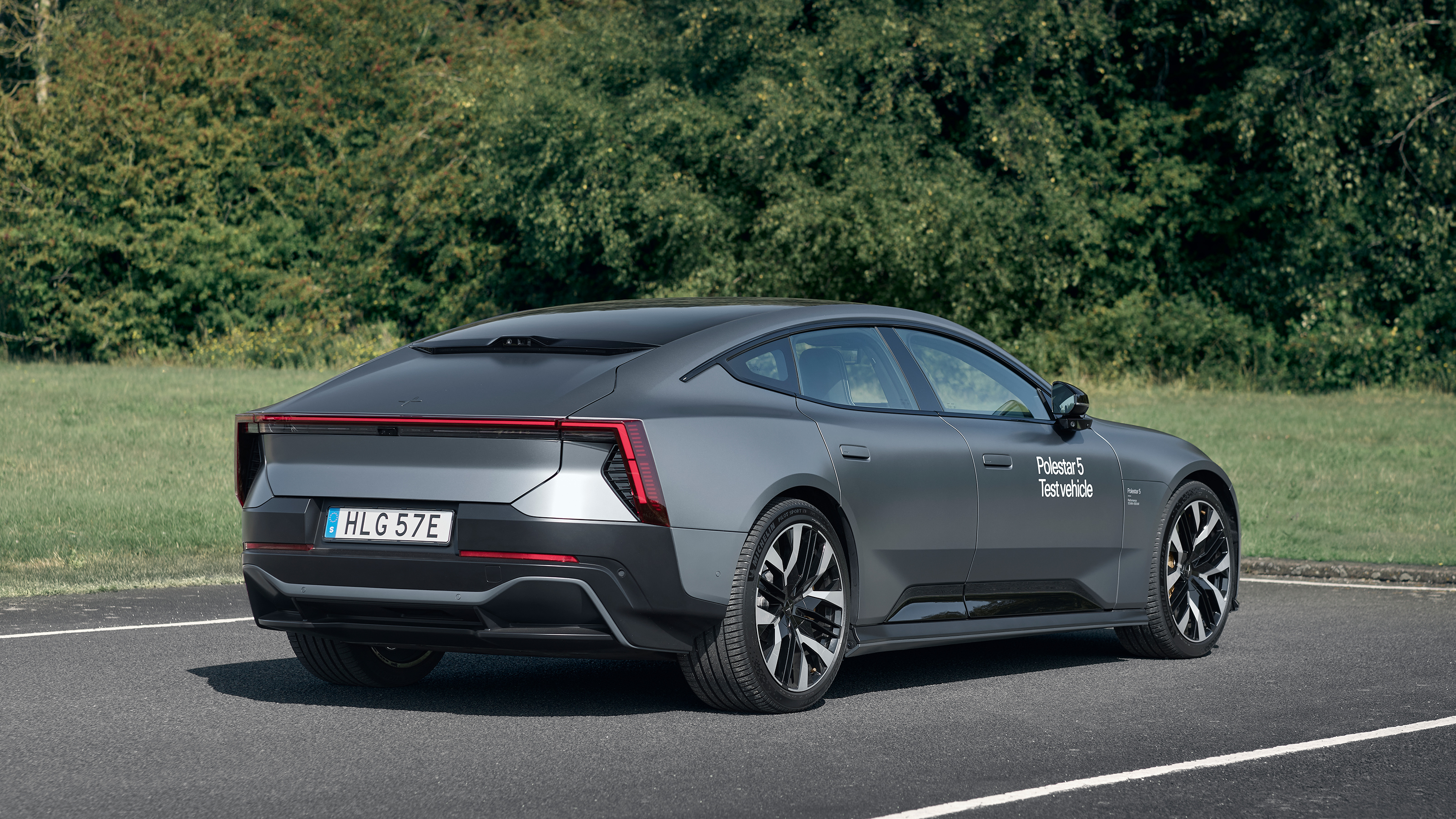 New Polestar 5 production car - rear static