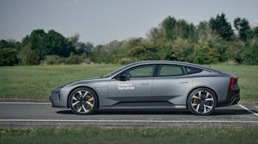 New Polestar 5 production car - side