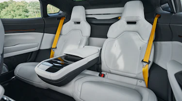 New Polestar 5 production car - rear seats