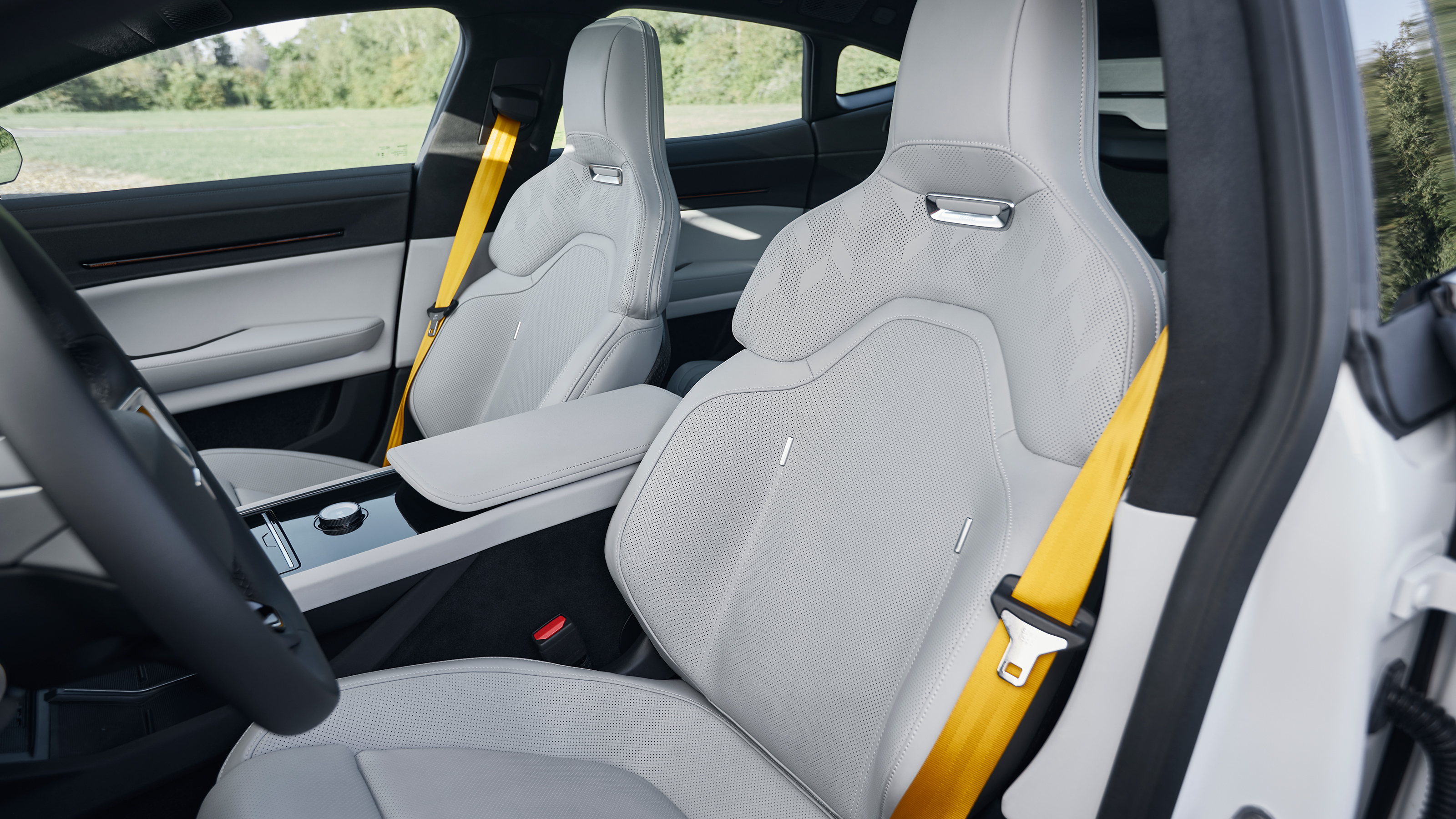 New Polestar 5 production car - front seats