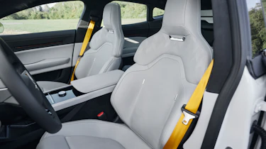 New Polestar 5 production car - front seats