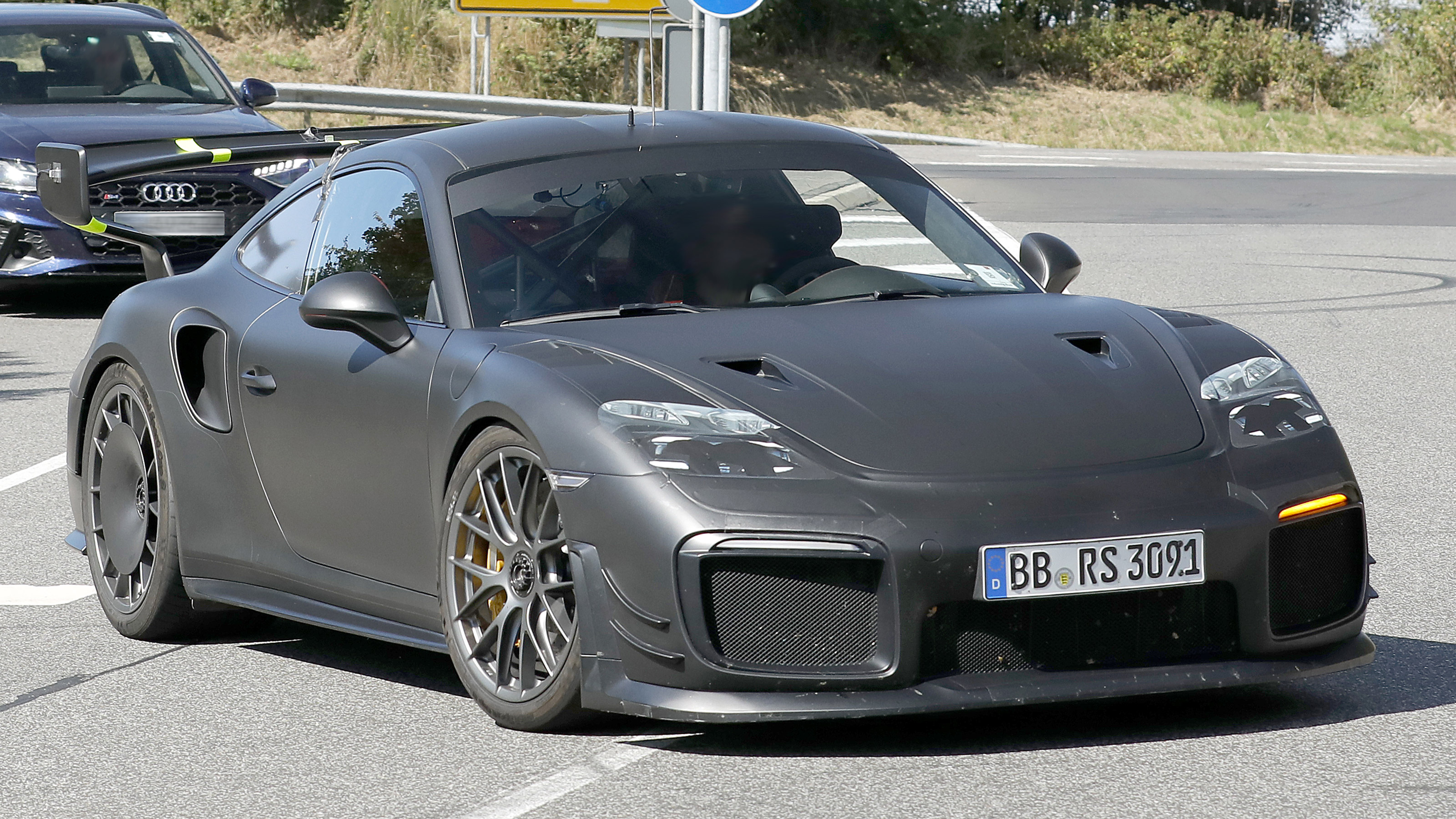 Porsche 911 Flatnose - spyshot 7