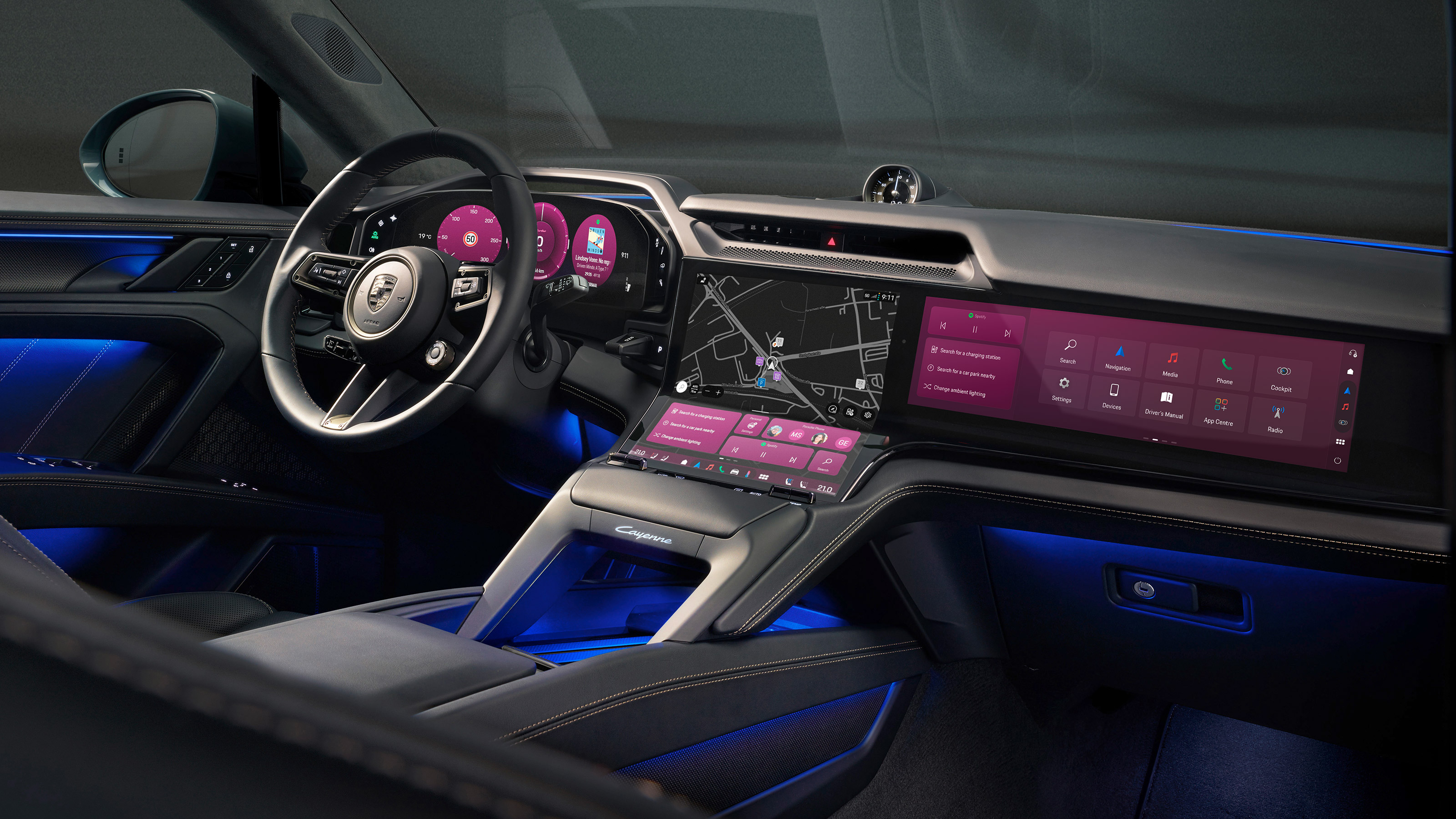Porsche Cayenne 2025 interior 