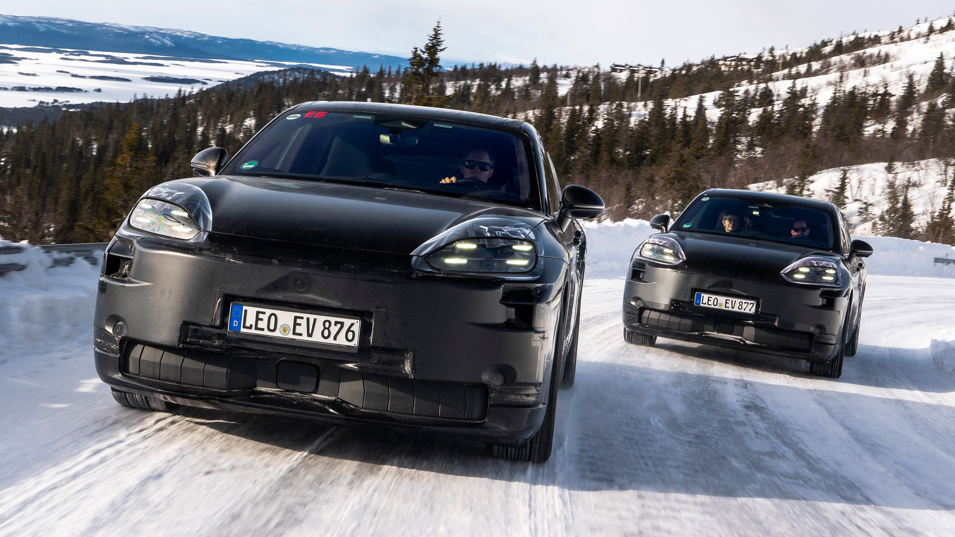 Porsche Cayenne Electric - testing