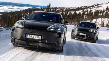 Porsche Cayenne Electric - testing