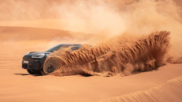 Porsche Cayenne Electric - front sand