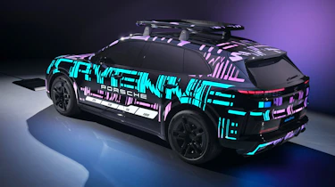 Porsche Cayenne EV wireless charging - rear