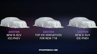Porsche incoming cars