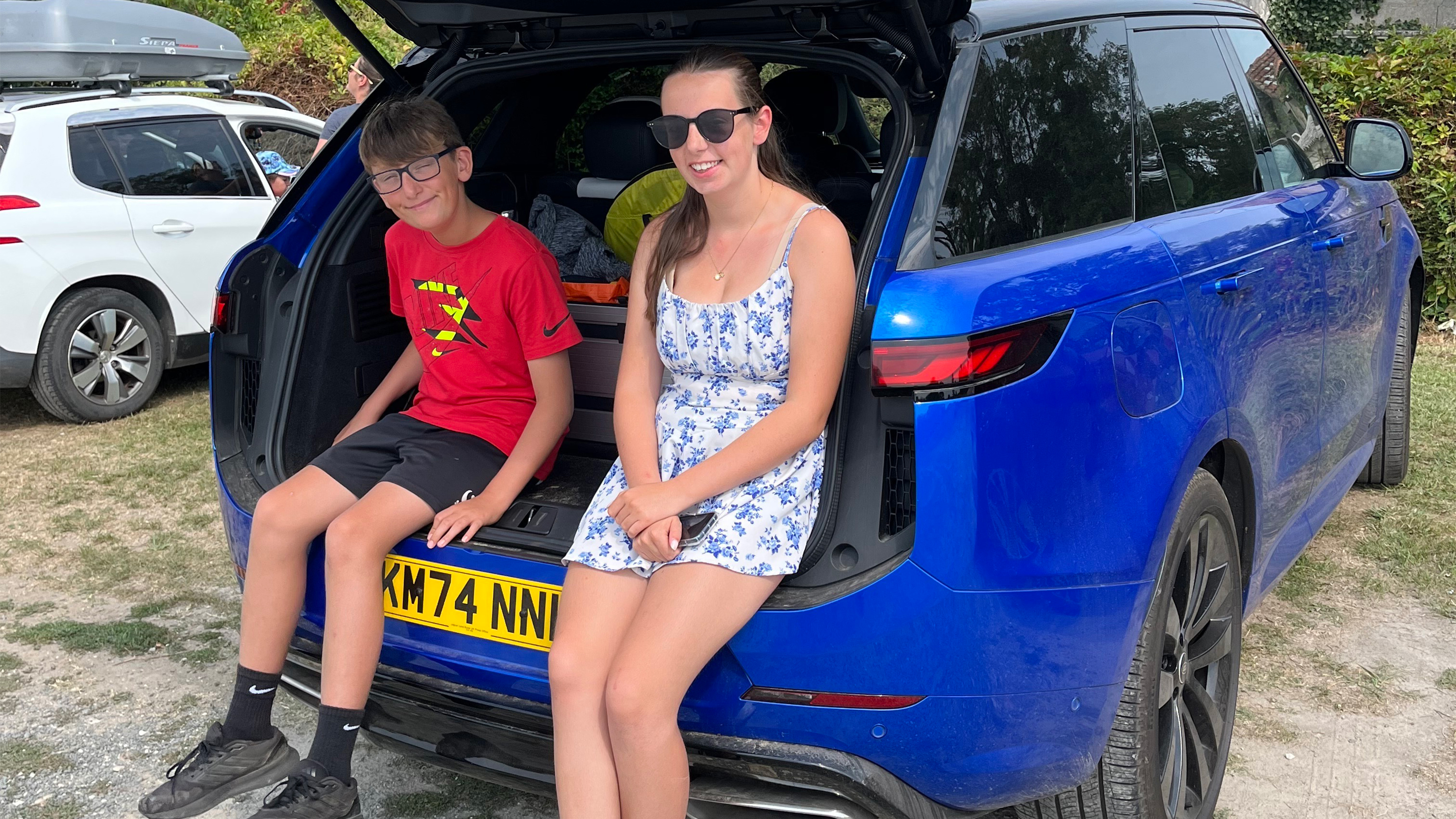 Range Rover Sport long-term - kids in the boot