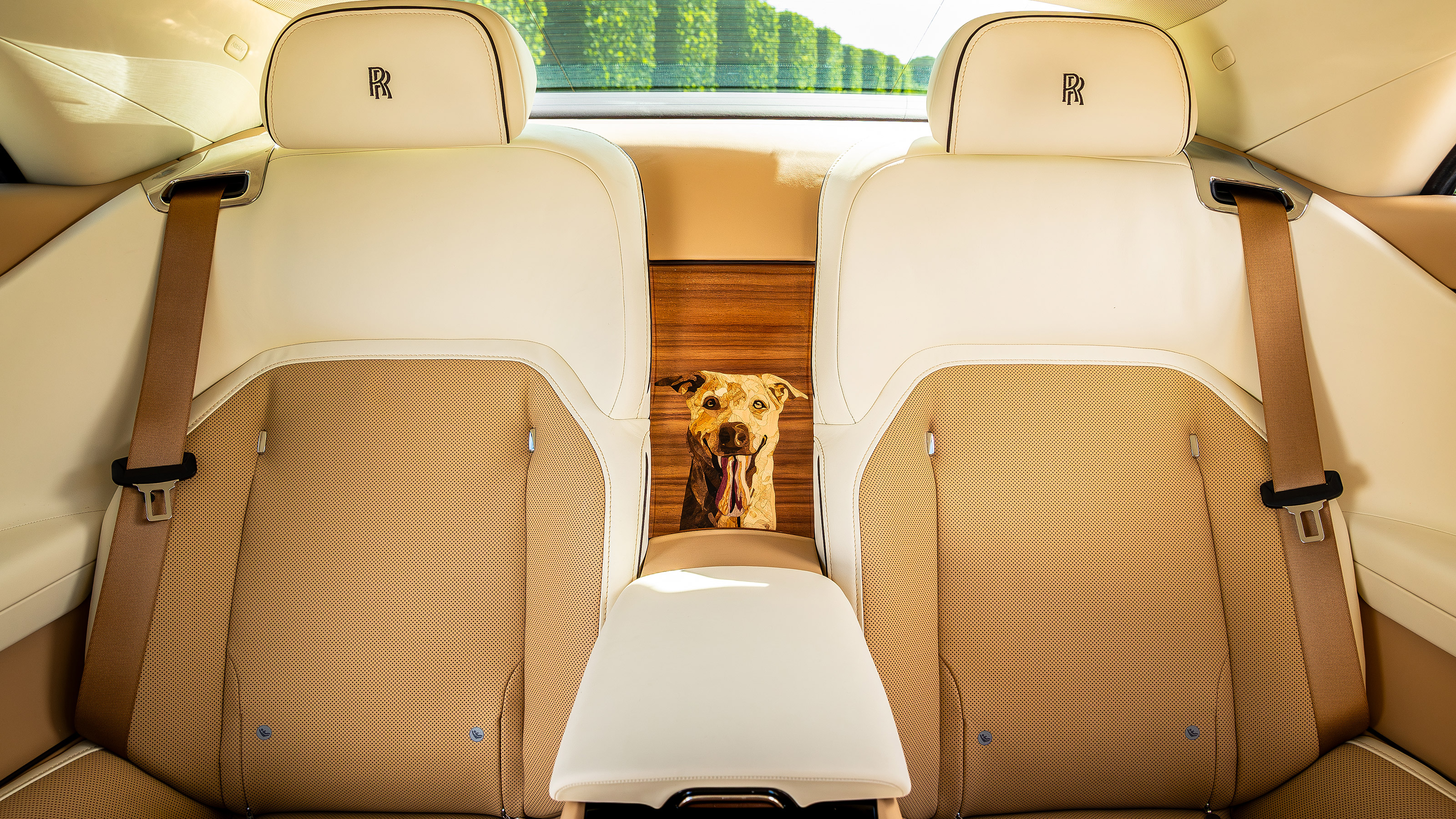 Rolls-Royce Spectre Bailey - rear seats