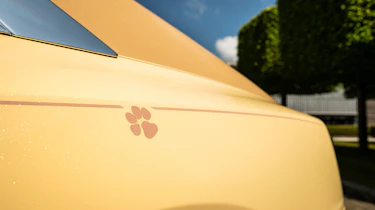 Rolls-Royce Spectre Bailey - exterior paw print
