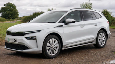 Skoda Enyaq - front angled