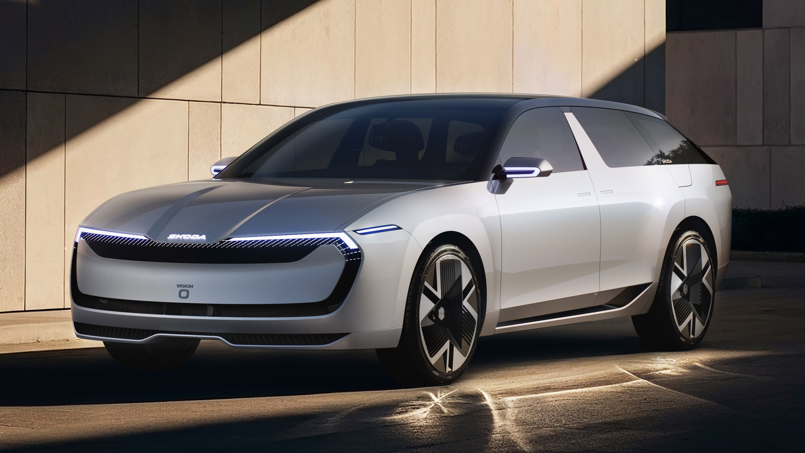 Skoda Vision O - front