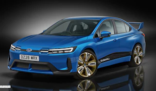Subaru Impreza EV render - watermarked