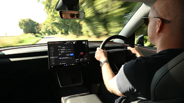 Tesla Model Y Performance 2025 - Alex Ingram driving