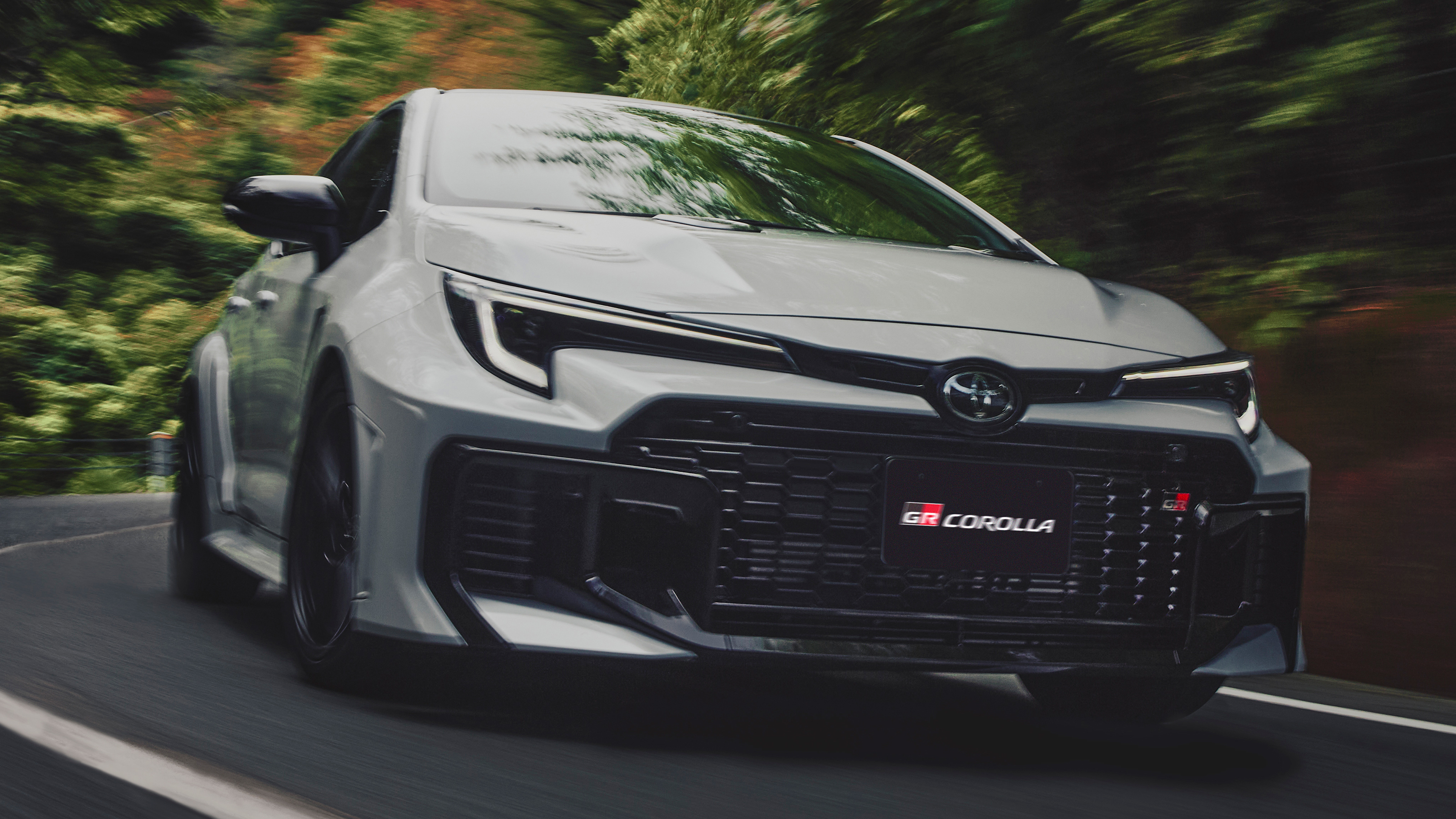 Toyota GR Corolla - front tracking