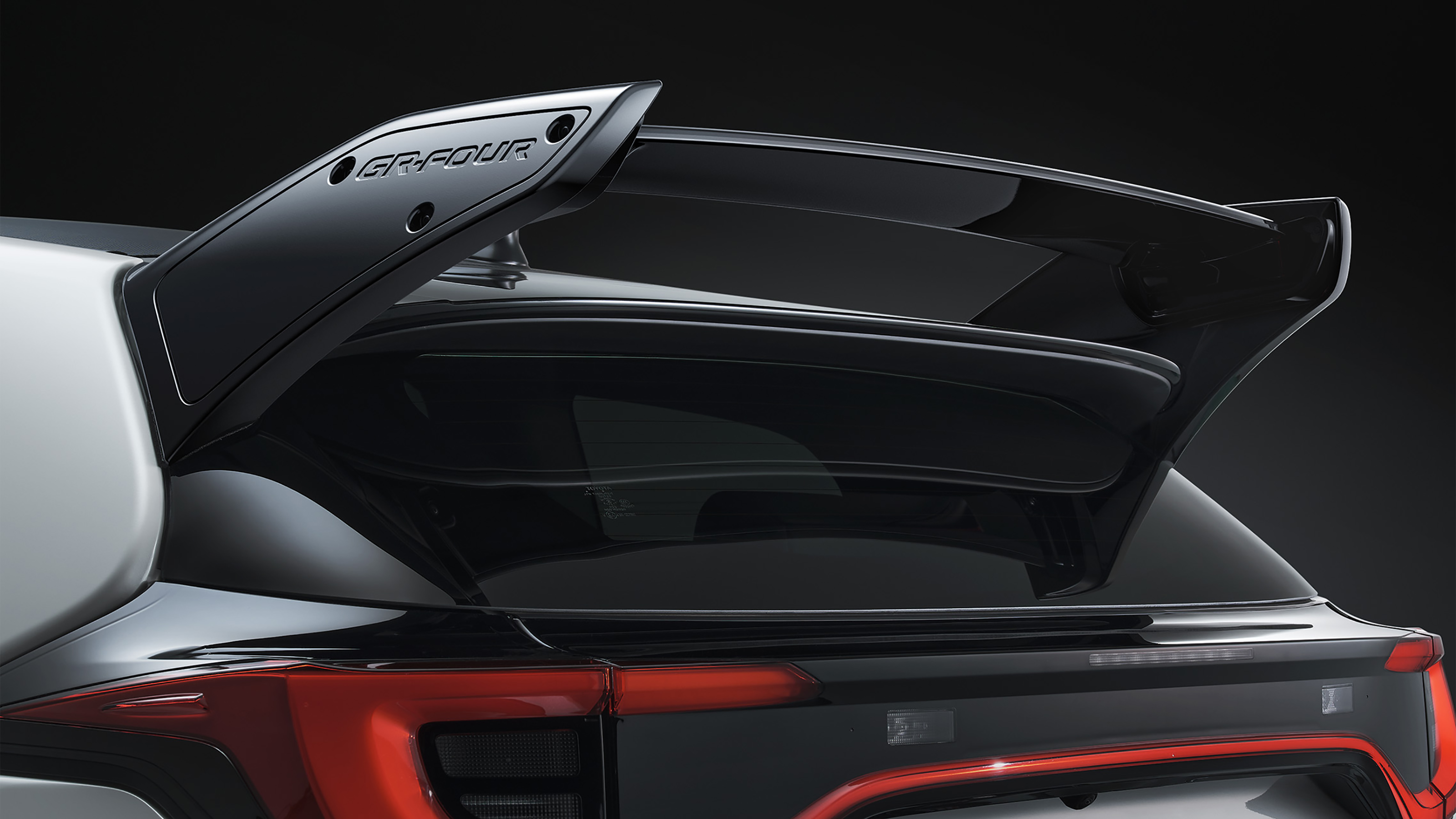Toyota GR Yaris Aero Performance - rear spoiler
