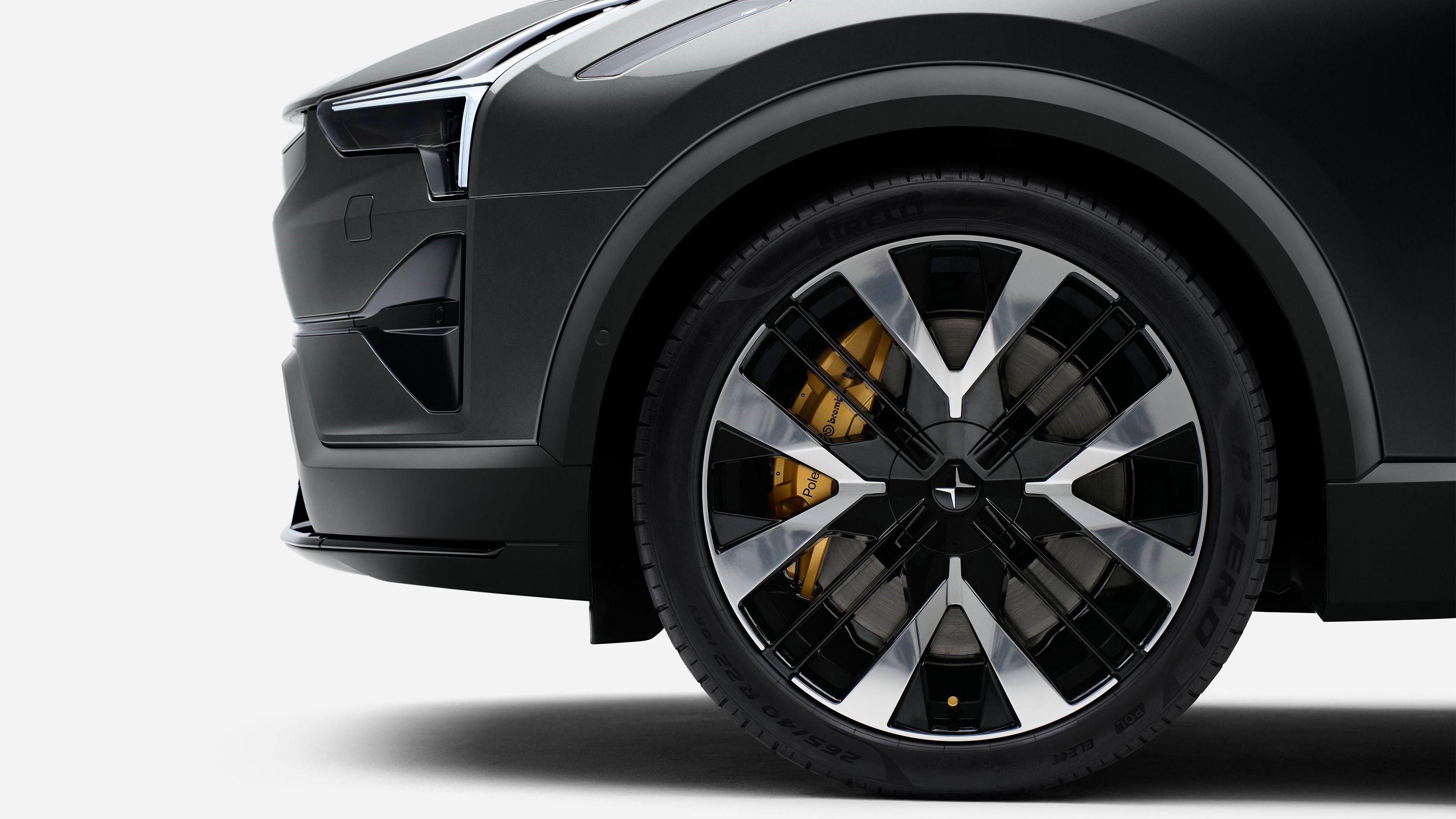 Updated Polestar 3 MY26 - front wheel