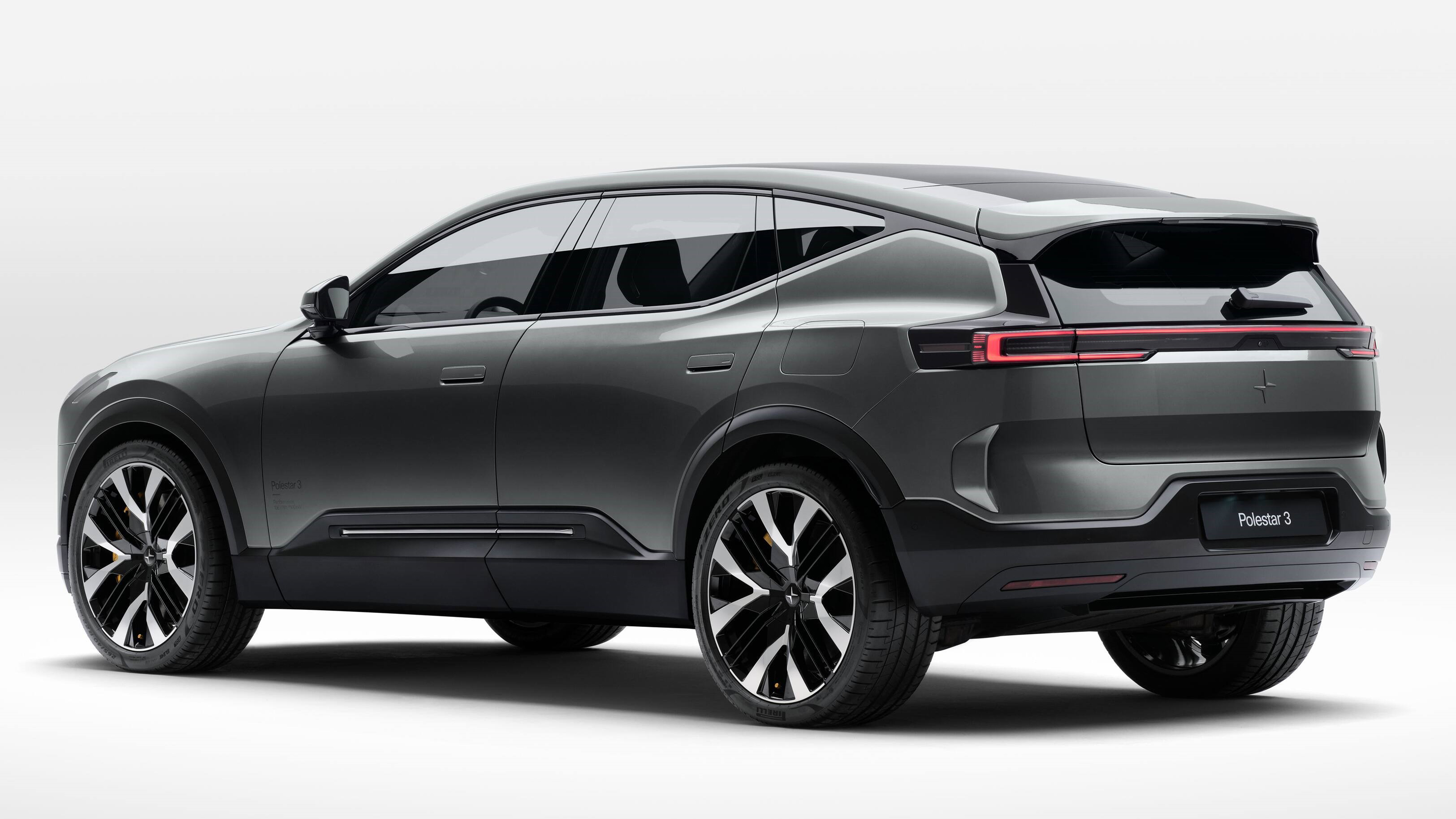 Updated Polestar 3 MY26 - rear angled