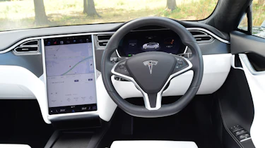 Used Car Hunter - comfy EVs for commuting for £30k, Tesla Model S interior