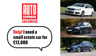 Used Car Hunter - small estate cars for £13,000 - header image