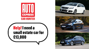 Used Car Hunter - small estate cars for £13,000 - header image