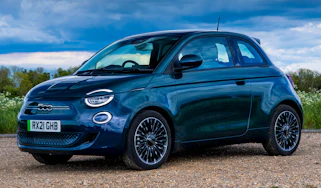 Used Fiat 500e - front