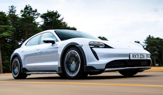 Used Porsche Taycan - front
