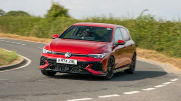 Volkswagen Golf GTI Clubsport - front cornering