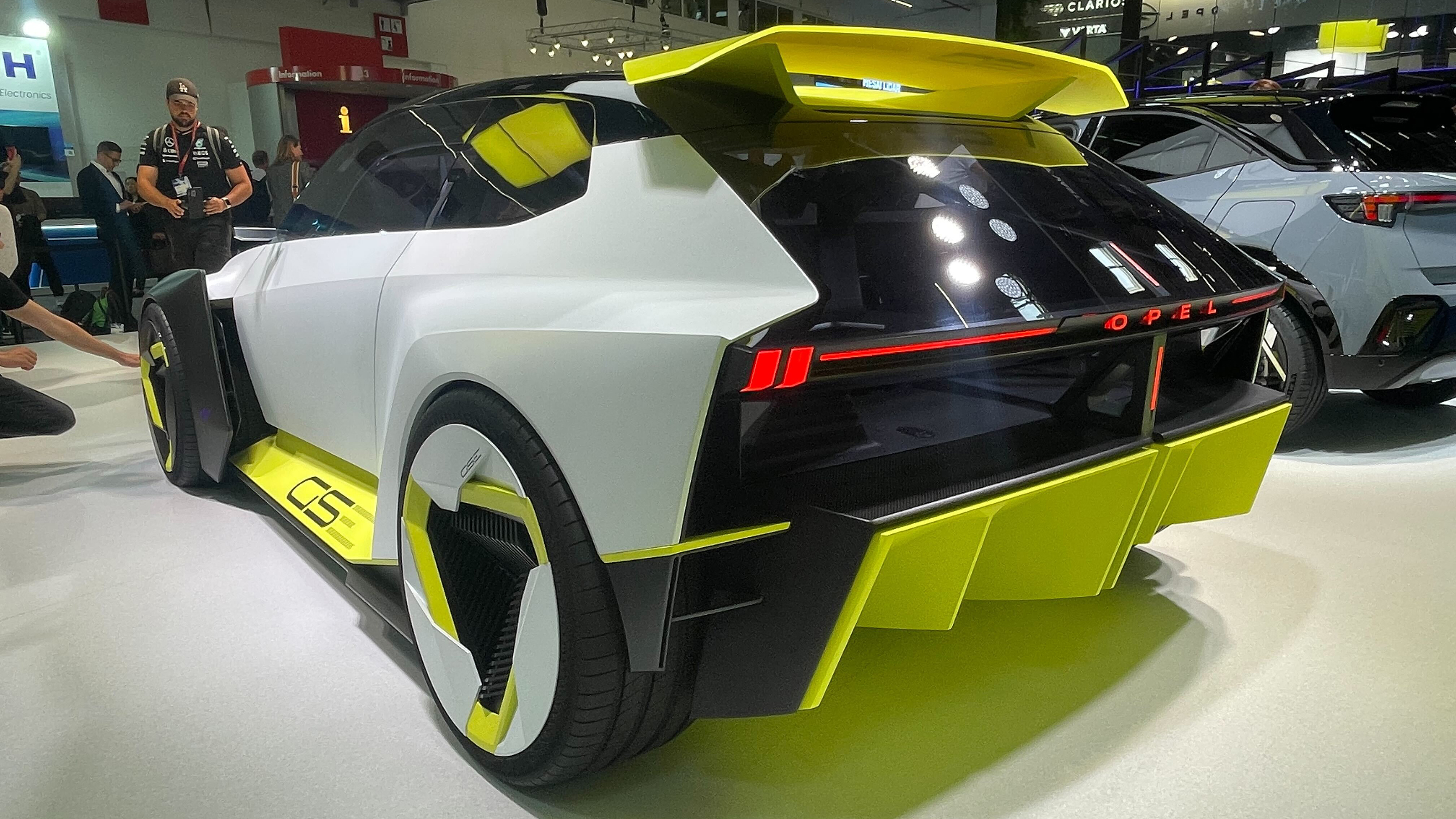 Vauxhall Corsa GSE Vision Gran Turismo concept at Munich Motor Show - rear static 