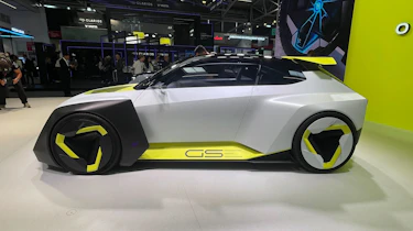 Vauxhall Corsa GSE Vision Gran Turismo concept at Munich Motor Show - side static