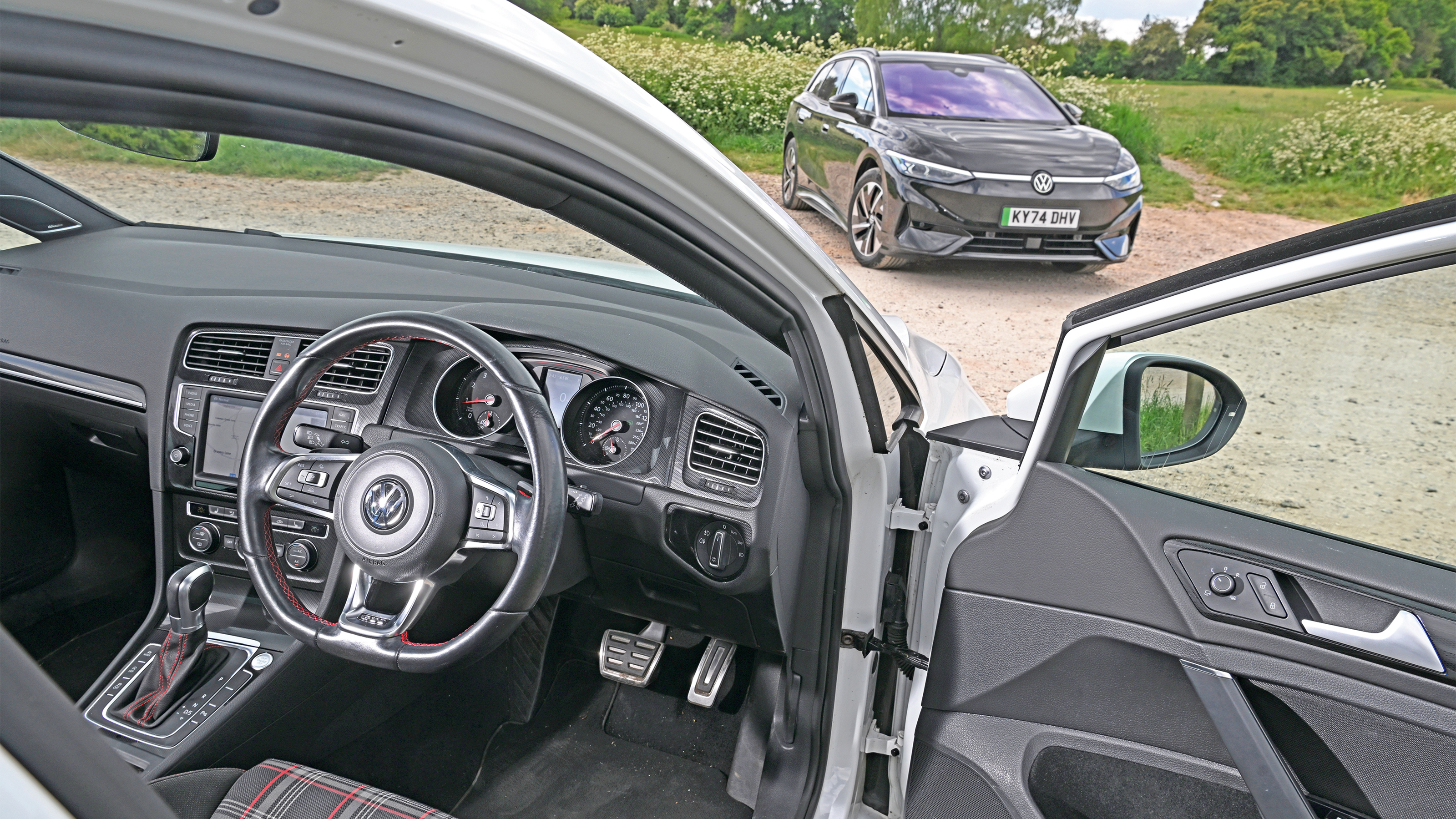 Volkswagen ID.7 Tourer Pro S Match long-term - Golf GTI interior