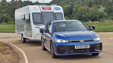 Volkswagen Passat R-Line - full width front towing 1,300 - 1,500kg caravan