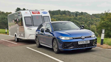 Volkswagen Passat R-Line - towing 1,300 - 1,500kg caravan