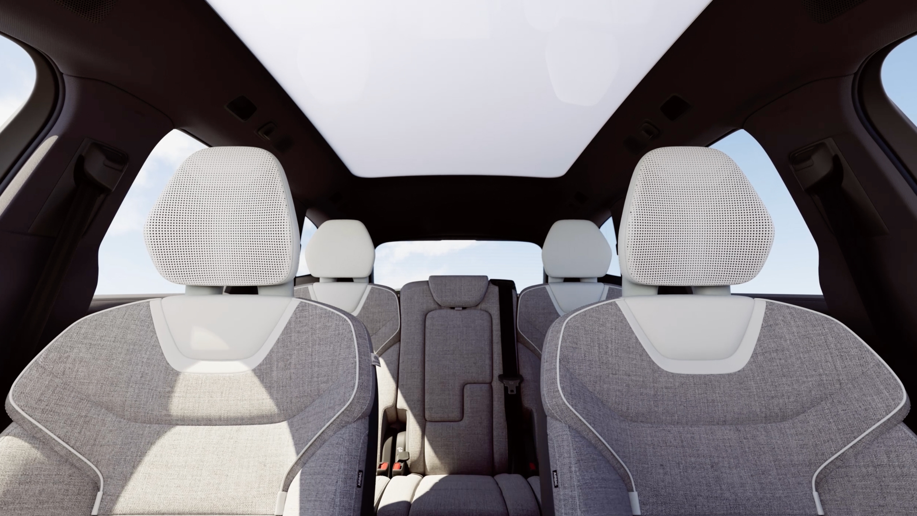 Volvo EX90 2025 updates roof