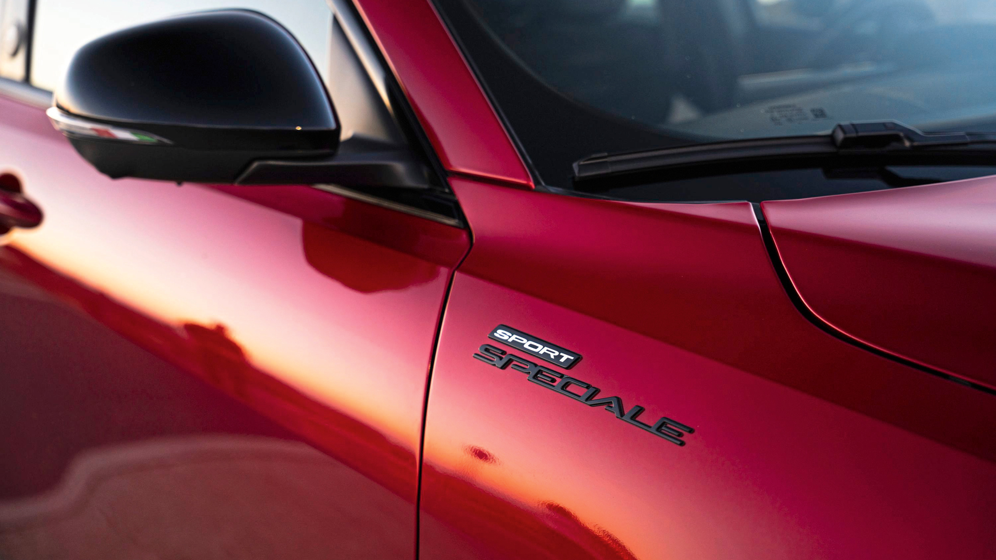 Alfa Romeo Tonale facelift - front wing