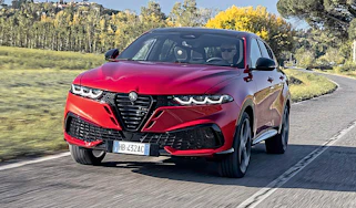Alfa Romeo Tonale facelift - front tracking