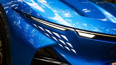 Alpine A390 - front light