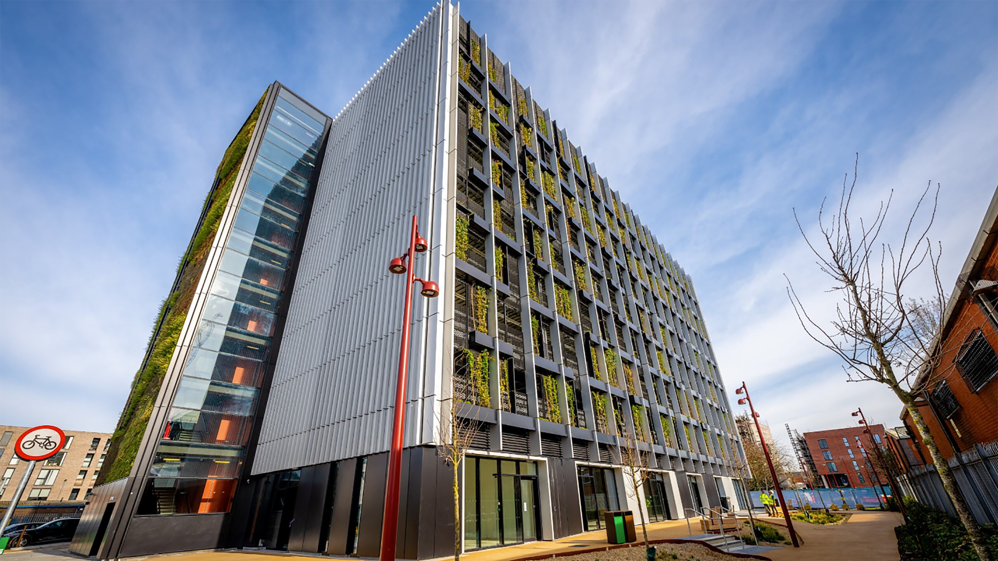Ancoats Mobility Hub - car park exterior