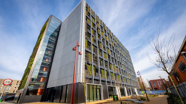 Ancoats Mobility Hub - car park exterior