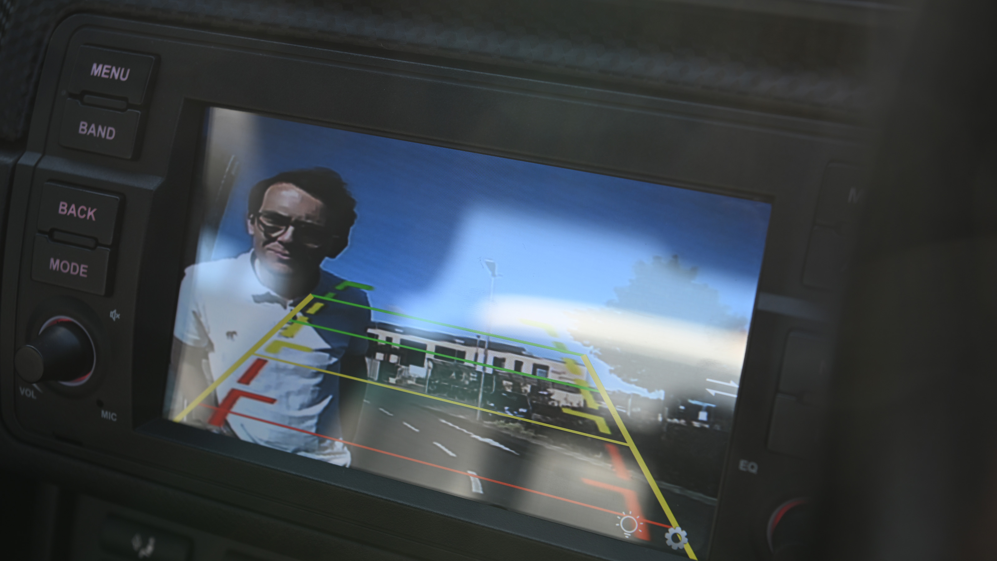 Upgraded eBay BMW 330Ci - reversing camera 
