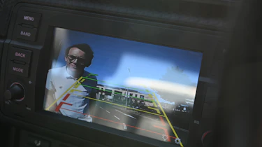 Upgraded eBay BMW 330Ci - reversing camera