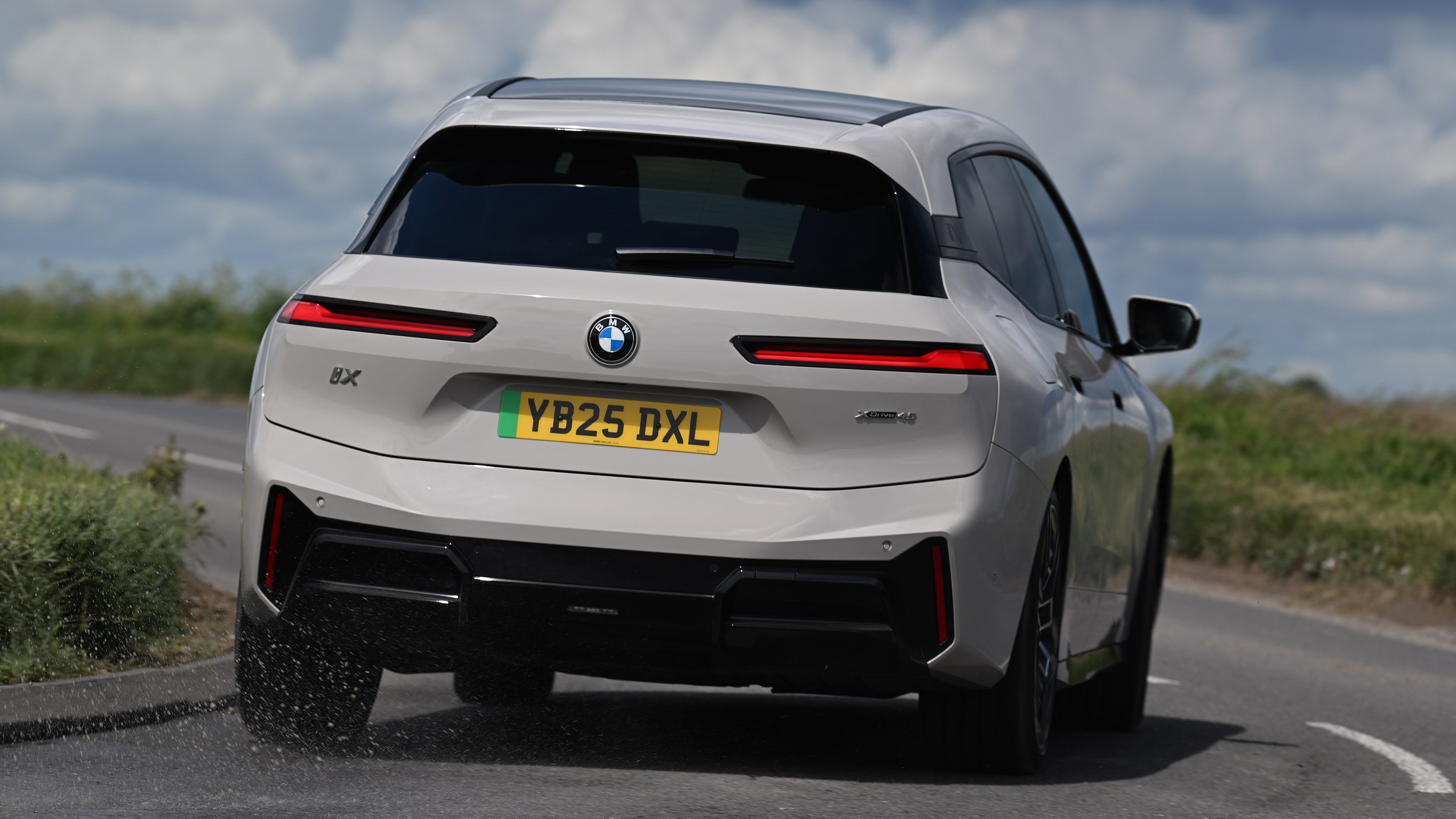 BMW iX - rear cornering