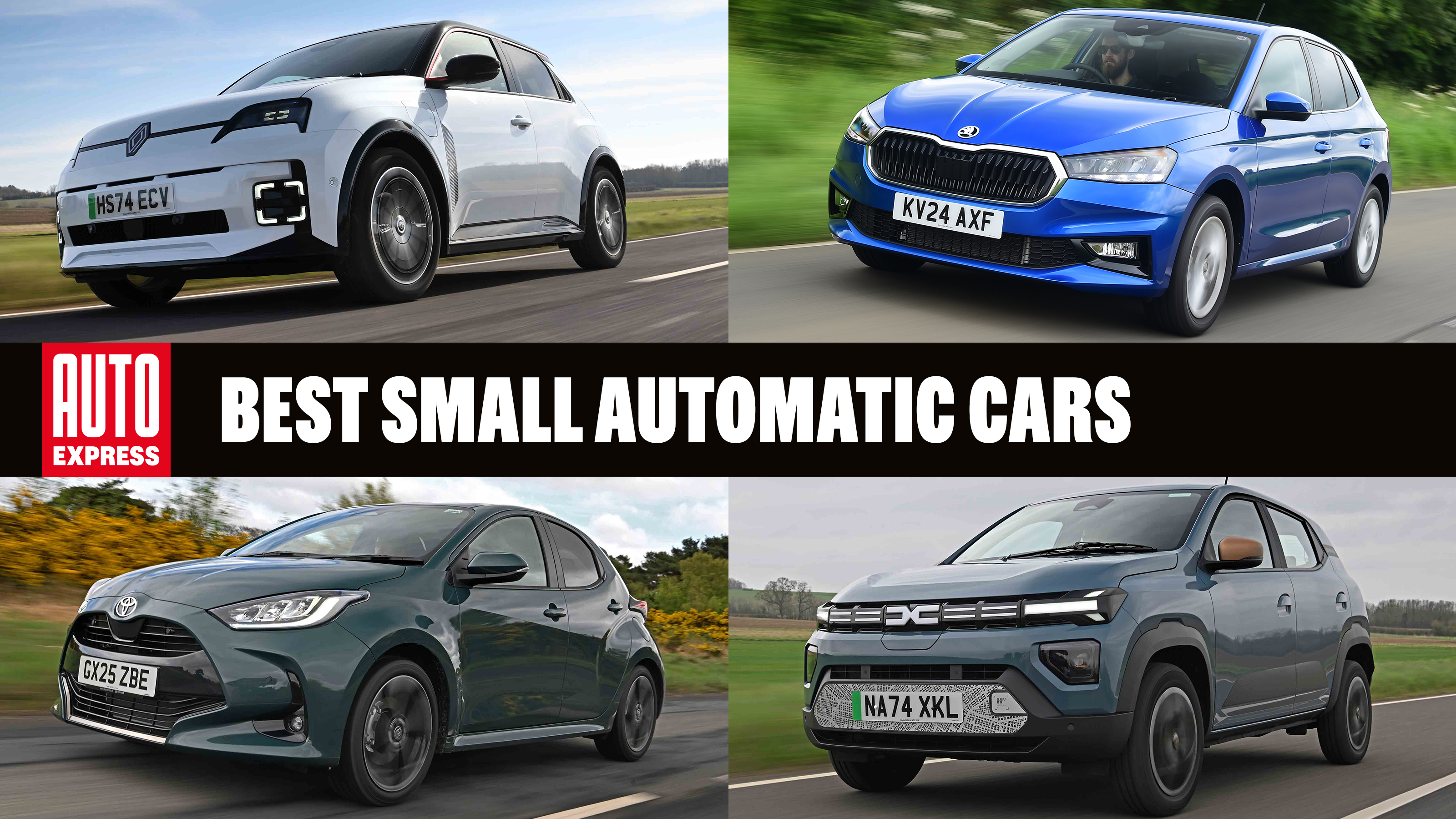 Best small automatic cars - header image